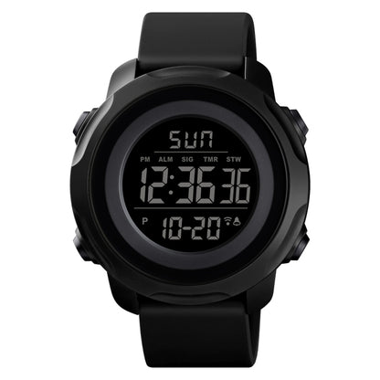 Skmei 1540 Fashion Outdoor Sports Large Dial Student Watch Multi Function Waterproof Mens Electronic Watch