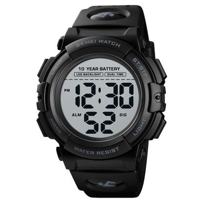 Skmei 1562 Multi Function Outdoor Sports Waterproof Student Electronic Watch Ten Year Battery Mens Watch