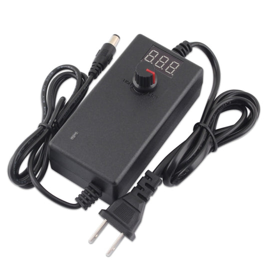 AC To DC Adjustable Voltage Power Adapter Universal Power Supply Display Screen Power Switching Charger, US 3V-12V 2A, EU 3V-12V 2A, US 9V-24V 1A, EU 9V-24V 1A, US 3-24V 1A, EU 3-24V 1A