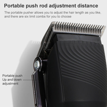 VGR V-280  10W USB Metal Electric Hair Clipper with LED Digital Display, V-280 (Gold)