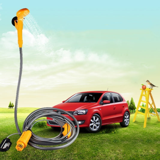 12V Portable Electric Car Plug Outdoor Camper Caravan Van Camping Travel Shower, Camping Travel Shower