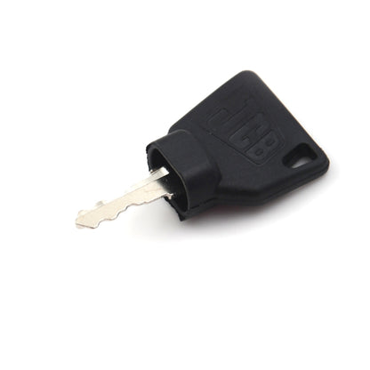 JCB 3CX Parts Digger Plant Keys Equipment Ignition Stainless Steel Key For Switch Starter Black, Digger Plant Key
