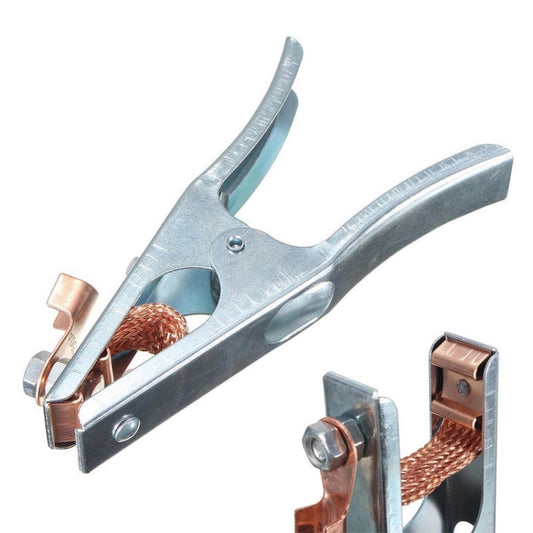 300Amp Earth Ground Cable Clip Clamp 175mm Welding Manual Welder for Welding Machine Professional Use Electrode Holders, Ground Cable Clip
