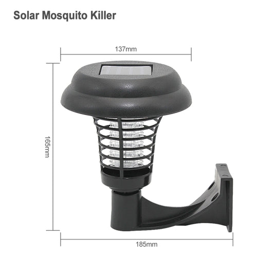 مصباح LED يعمل بالطاقة الشمسية لطرد البعوض والحشرات والأشعة فوق البنفسجية ومصباح حديقة خارجي ومناظر طبيعية