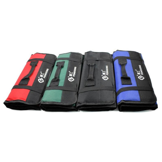 Multi-function Waterproof Oxford Carrying Folding Roll Bags Portable Storage Tool Bag, Red, Black, Green, Blue