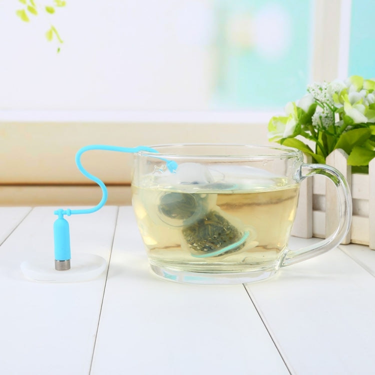Creative Diver Shape Tea Strainer Filter Silicone Teabags