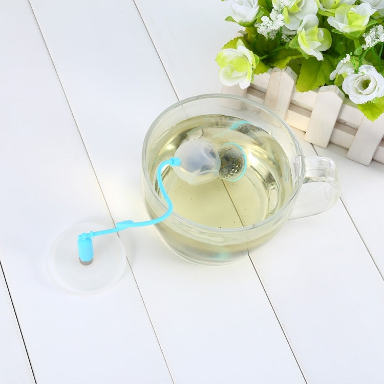 Creative Diver Shape Tea Strainer Filter Silicone Teabags