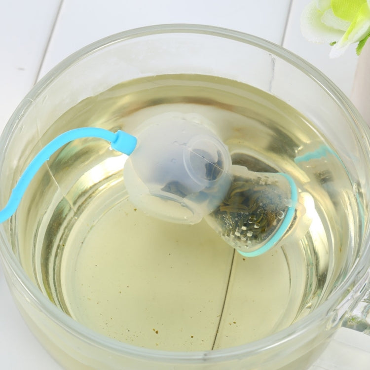 Creative Diver Shape Tea Strainer Filter Silicone Teabags