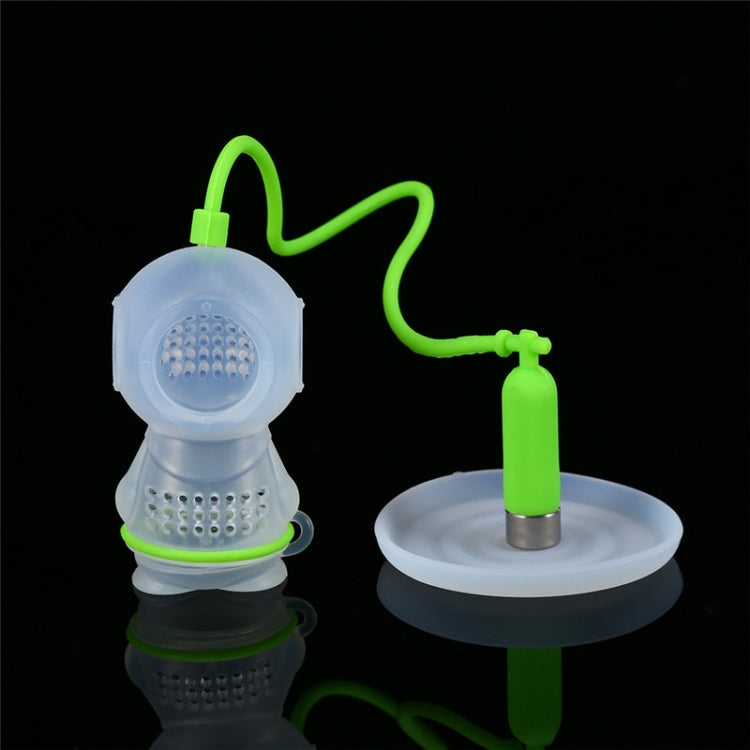 Creative Diver Shape Tea Strainer Filter Silicone Teabags