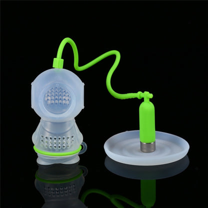 Creative Diver Shape Tea Strainer Filter Silicone Teabags