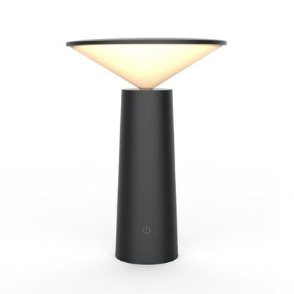 Simple and Warm Bedroom Creative Home Hotel Study Bedside Lamp, Black, White