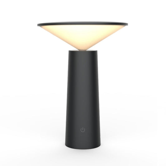 Simple and Warm Bedroom Creative Home Hotel Study Bedside Lamp, Black, White