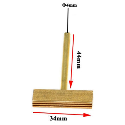 All Copper Liquid Crystal Cable Welding Tool T-shaped Soldering Iron Head, 30W, 40W, 60W