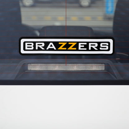 10 PCS  BRAZZERS Car Sticker Auto Decals foe Car Styling, Size: 4.9x22.5cm, BRAZZERS