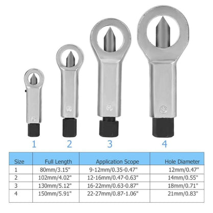 4-in-1 Rust Nut Separator Nut Remover, 4-in-1
