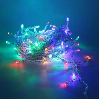 50M LED String Lights Christmas New Year Garland Decoration for Street Room House Garden Outdoor Use DIY Decor EU US Plug in, 50M 400LEDS