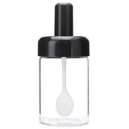 Kitchenware Seasoning Jar Spoon Cover Integrated Sealing Moisture-proof Cruet