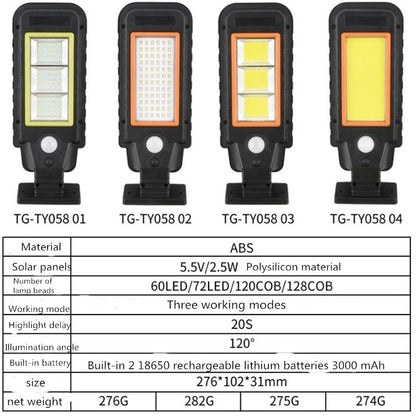 Solar Lamp Body Induction Wall Lamp LED Outdoor Waterproof Lighting Street Lamp