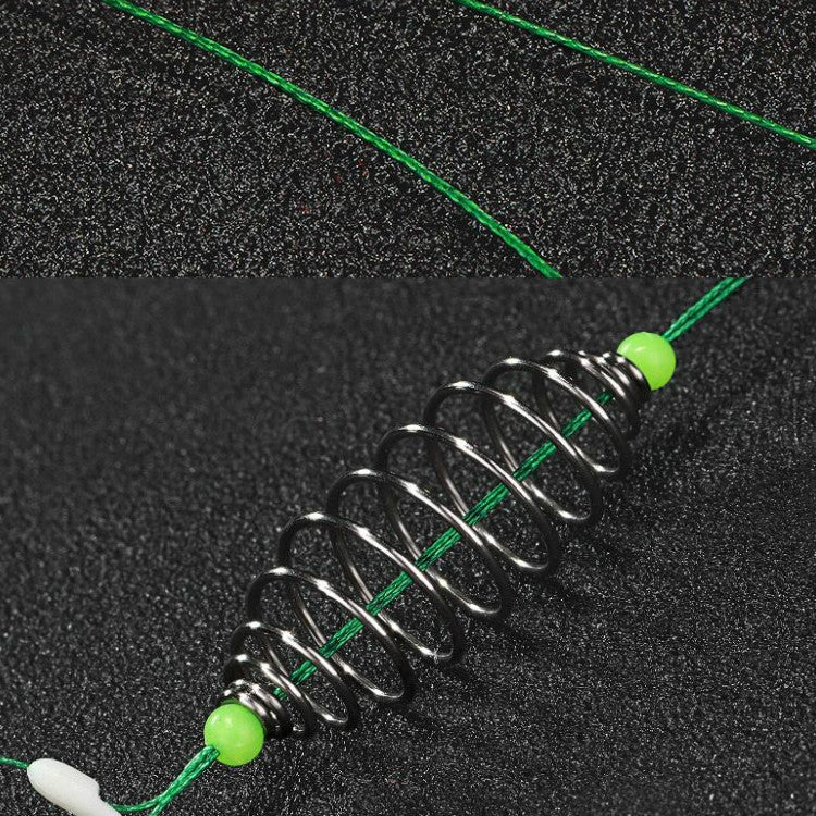 5 in 1 Stranded Double Hook Anti-winding Silver Carp Fishing Group Spring Fishing Hook