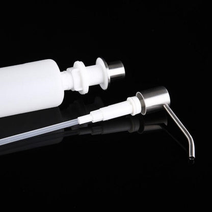 Stainless Steel Sink Soap Dispenser Sishwashing Liquid Hand Soap Bottle, Sink Soap Dispenser Bottle
