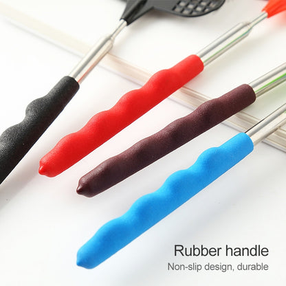 Creative Retractable Plastic Fly Swatter Summer Supplies Mosquito Swatter