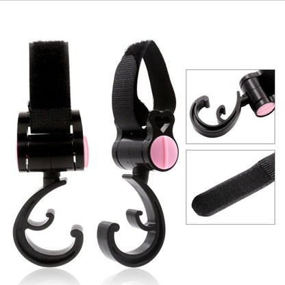 2 PCS/LOT Baby Stroller Accessories Hook Multifunction Baby Stroller Black Plastic Hook, Plastic Hook(Pink), Plastic Hook(Yellow)