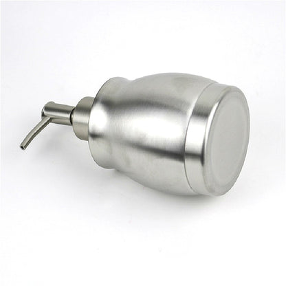 Stainless Steel Lotion Bottle Hand Soap Dispenser Hand Sanitizer Bottle, 390ml