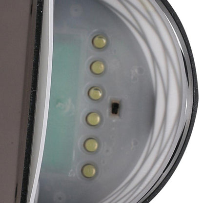 Solar Powered LED Wall Light Outdoor Waterproof Energy Saving Street Garden Lamp, White Light, Warm White