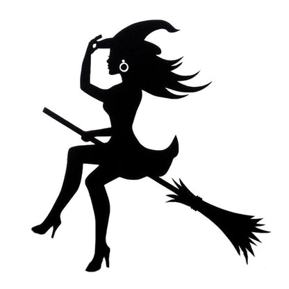 Sexy Witch Fashion Car Sticker Vinyl Decals Decor, Size: 15x14cm, Sexy Witch