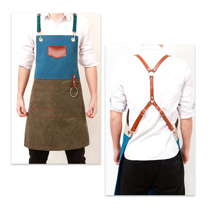 Men Women Overalls Denim Apron