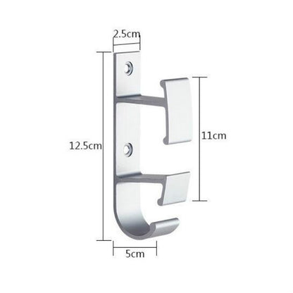 Creative Hook for Bathroom Wall-mounted Washbasin, Black Sand (Double-sided Tape)