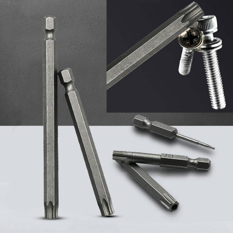 Plum Blossom Hollow Bit Multifunctional Peeling Bit Set, 12 PCS 50mm, 11 PCS 75mm, 11 PCS 100mm