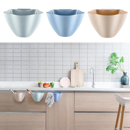 Kitchen Cupboard Back Garbage Bin Cabinet Door Garbage Trash Storage Hanging Trash Rack