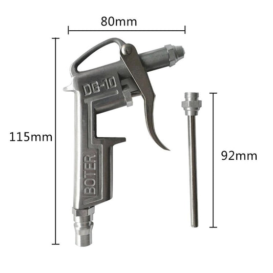 DG-10 Air Blow Gun Pistol Trigger Cleaner Compressor Dust Blower 8 Inch Nozzle Duster Cleaning Tools, DG-10 Air Blow Gun