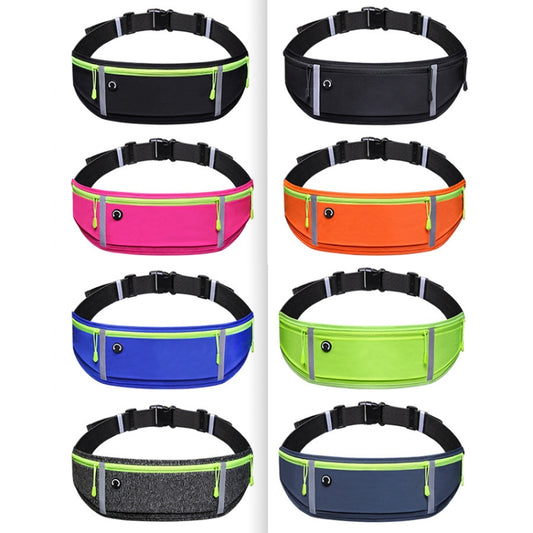 Outdoor Waterproof Belt Bag Sports Riding Mobile Phone Waist Bag, 7 inch