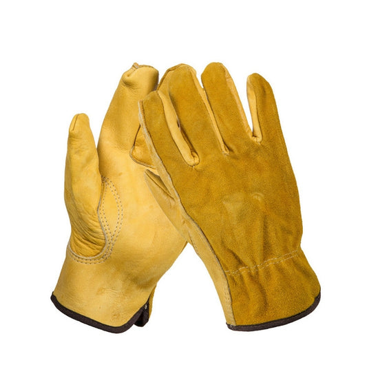 2 Pairs Motorcycle Gloves Riding Gloves Garden Labor Protection Safety Gloves
