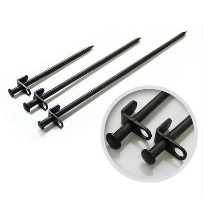 5 PCS Reinforced Long Outdoor Camping Tent Nail Steel Nails