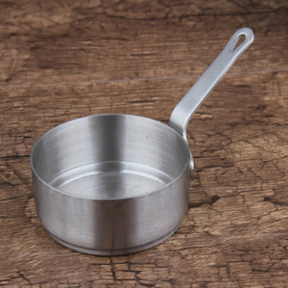Stainless Steel Sauce Handle Mini Pot Cooking Tools, S, L