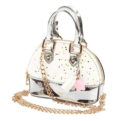 Cute Leather Shoulder Bag Messenger Bag Girls Solid Color Mini Zip Small Square Bag Tote Bag