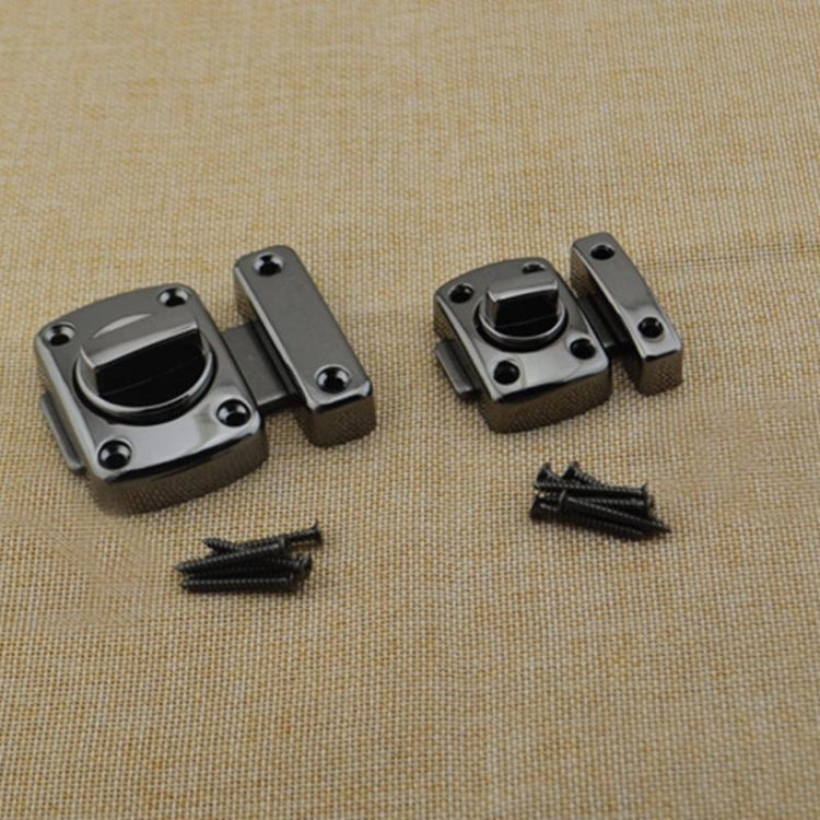 Universal Door Latch Security Sliding Door Lock with Screws, S, L