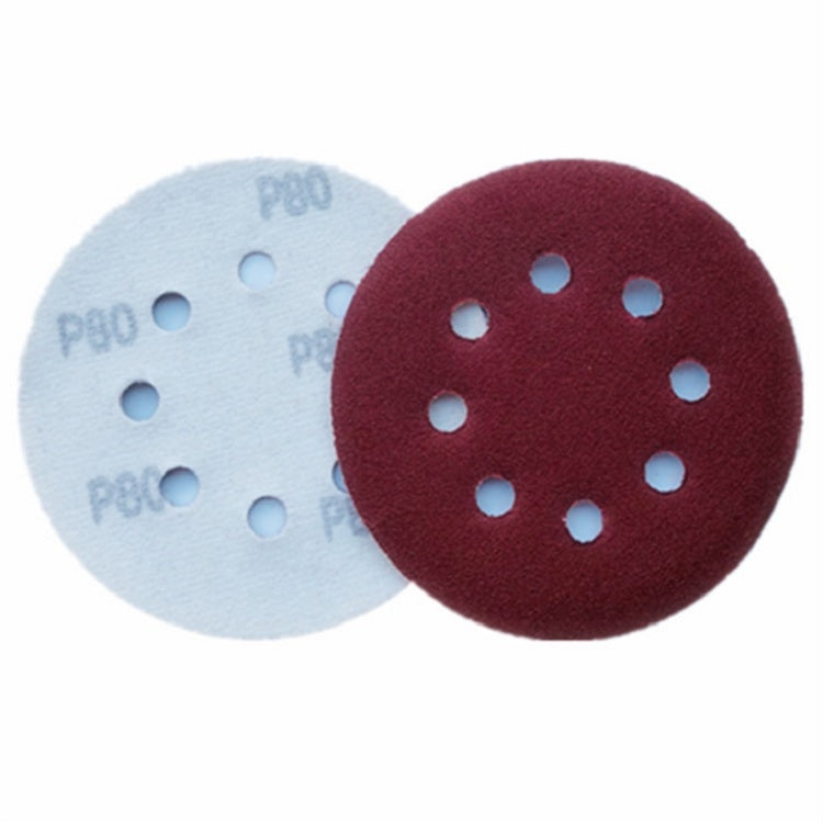 100 PCS 125MM Flocking Sandpaper 5 Inch 8 Hole Disc Sandpaper Self-adhesive Sandpaper, 40 Mesh, 60 Mesh, 80 Mesh, 100 Mesh, 120 Mesh, 150 Mesh, 180 Mesh, 240 Mesh, 320 Mesh, 400 Mesh, 600 Mesh, 800 Mesh, 1000 Mesh, 1200 Mesh, 1500 Mesh, 2000 Mesh������...