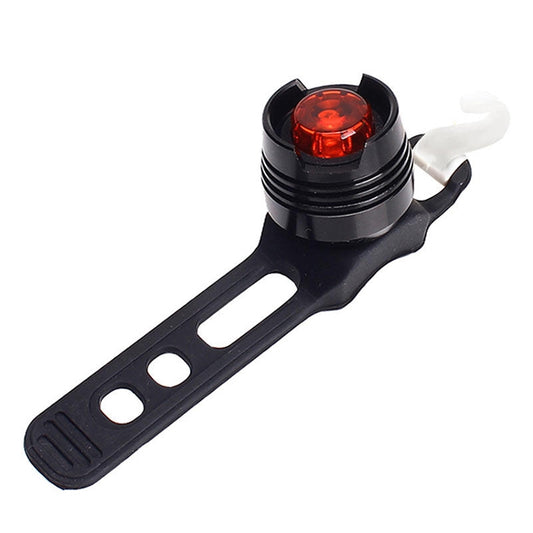 Aluminum Bicycle Cycling Front Rear Tail Helmet Red White LED Flash Lights Safety Warning Lamp Cycling Caution Light Waterproof
