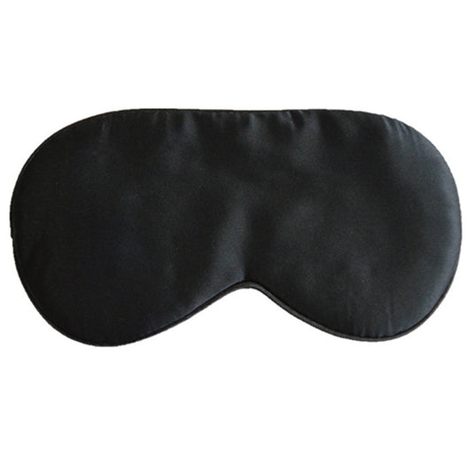 2 PCS Pure Silk Sleep Rest Eye Mask Padded Shade Cover Travel Relax Aid Blindfolds, Navy blue, Blue, Grey, Black, Green, Violet, Purple