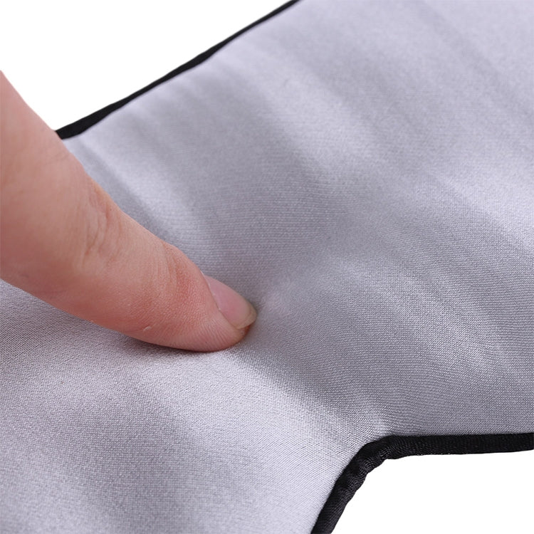 2 PCS Pure Silk Sleep Rest Eye Mask Padded Shade Cover Travel Relax Aid Blindfolds, Navy blue, Blue, Grey, Black, Green, Violet, Purple