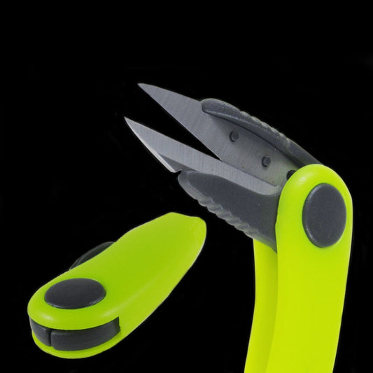 Shrimp-Shaped Stainless Steel Fish Use Scissors Accessories Folding Fishing Line Cut Clipper Fishing Scissor Tackle