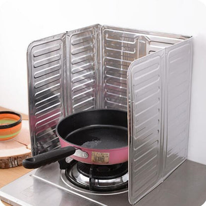 Kitchen Oil Proof Cooktop Oil Shield Creative Kitchen Splash Proof Hot Oil Proof Plate, Hot Oil Proof Plate