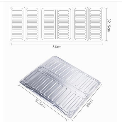 Kitchen Oil Proof Cooktop Oil Shield Creative Kitchen Splash Proof Hot Oil Proof Plate, Hot Oil Proof Plate