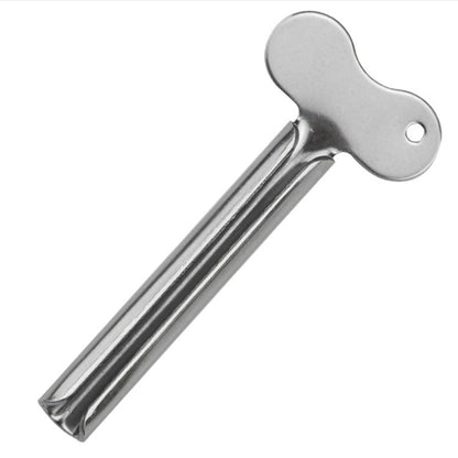 3 PCS Stainless Steel Squeezing Toothpaste Device Hair Key Squeegee Dyeing Tool Semicircular Metal Squeezer, Hair Key Squeezer