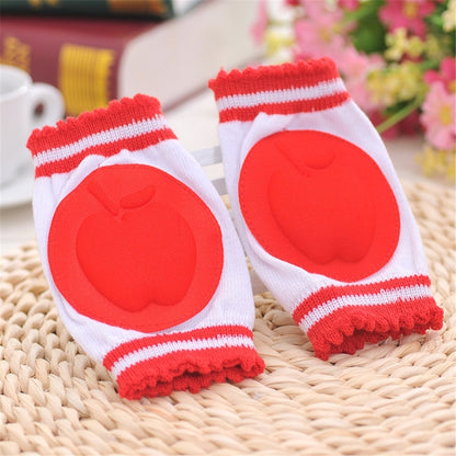 Baby Toddlers Learn To Walk Anti Slip Knee Protector Breathable Knee Pad, 13*9CM (Pink), 13*9CM (Red, 13*9CM (Yellow), 13*9CM (Green ), 13*9CM (Blue)