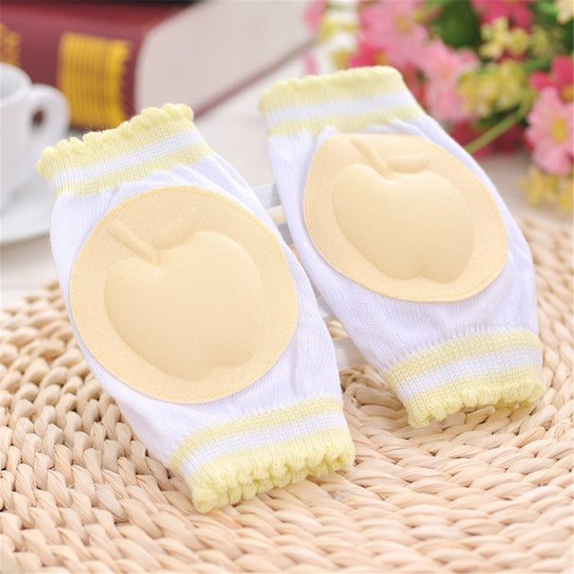 Baby Toddlers Learn To Walk Anti Slip Knee Protector Breathable Knee Pad, 13*9CM (Pink), 13*9CM (Red, 13*9CM (Yellow), 13*9CM (Green ), 13*9CM (Blue)